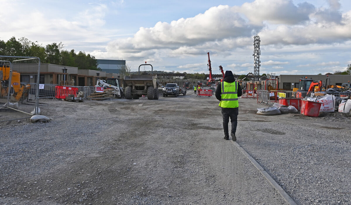 Modular Homes under constructon at the Ballinure Land Bank, St. Michael's Drive, Mahon, Cork City . Picture; Eddie O'Hare