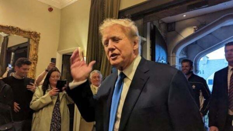 Donald Trump says Ireland has done a good job 'luring' US companies Donald Trump says Ireland has done a good job 'luring' US companies