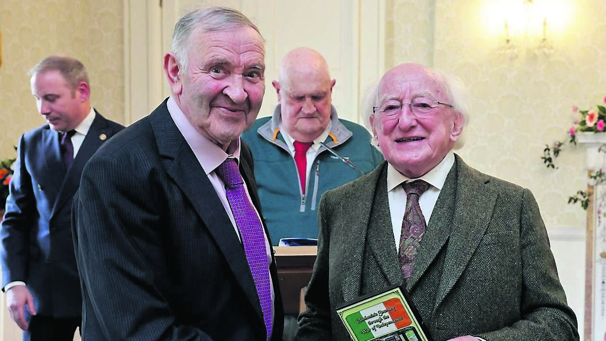 President wept as we marked Cork ambush on visit to Áras