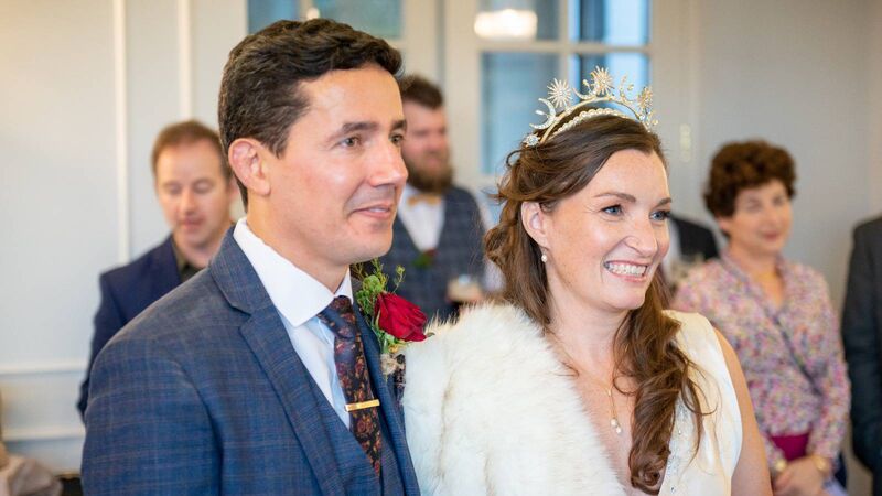 Wedding of the Week: From Brazil to Cork... couple look forward to adventures ahead