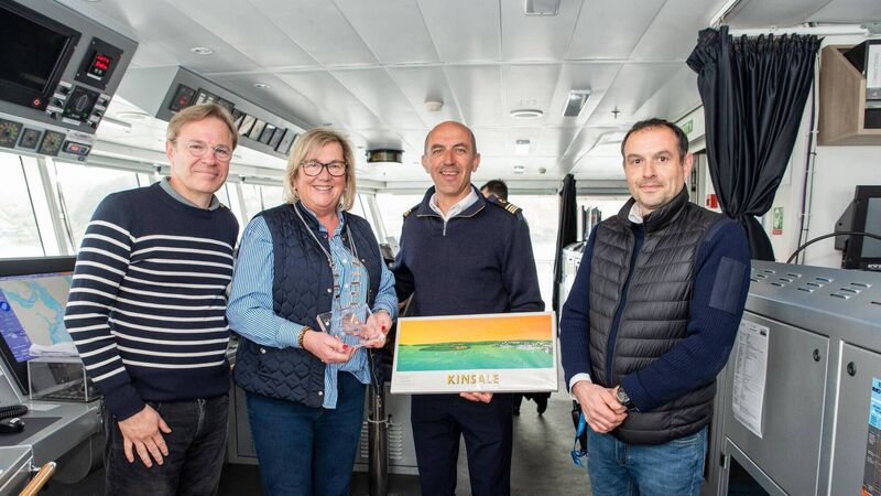 First cruise ship of 2023 welcomed to Kinsale