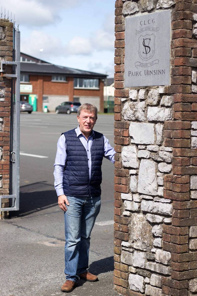 Cllr Tony Fitzgerald pictured outside St Vincent's GAA which has been allocated funding under the SEEP (Social Economic and Environmental Plan) 2023 programme. Cllr Tony Fitzgerald pictured outside St Vincent's GAA which has been allocated funding under the SEEP (Social Economic and Environmental Plan) 2023 programme.