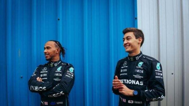 George Russell and Lewis Hamilton in surprise Mercedes one-two in Miami practice George Russell and Lewis Hamilton in surprise Mercedes one-two in Miami practice