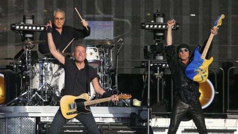 Charlie Bird meets Bruce Springsteen: 'My final wish has happened' Charlie Bird meets Bruce Springsteen: 'My final wish has happened'
