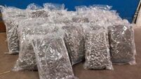 Two men arrested as gardaí seize cannabis worth €750,000