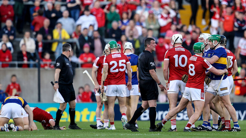 Cork and Tipperary all even after thrilling Munster SHC tie