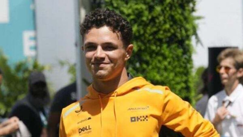 FIA looking into Lando Norris’ pit-lane near-miss at Sunday’s Miami Grand Prix