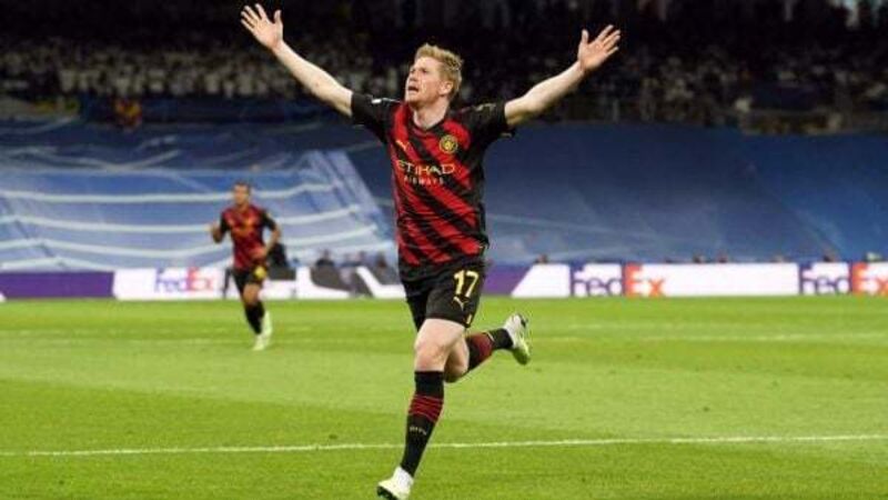 Kevin De Bruyne rocket earns Manchester City first-leg draw with Real Madrid Kevin De Bruyne rocket earns Manchester City first-leg draw with Real Madrid
