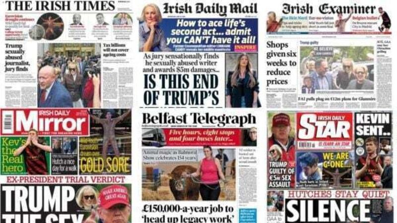 What the papers say: Wednesday's front pages What the papers say: Wednesday's front pages