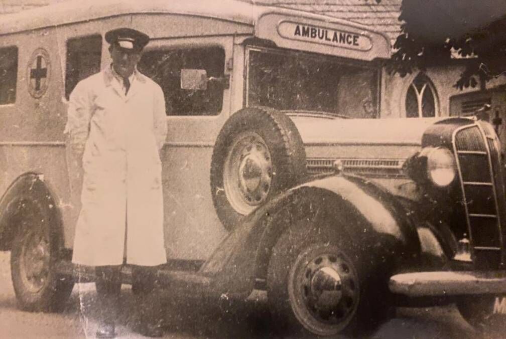 Jas O'Callaghan's grandad Billy Stafford pictured in the 1940s.