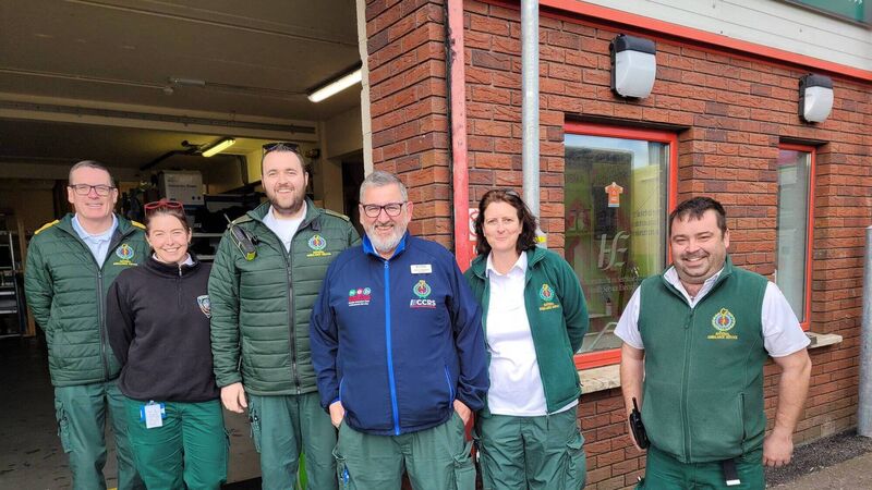 Cork ambulance worker retires marking the end of 101 years of family service to NAS 