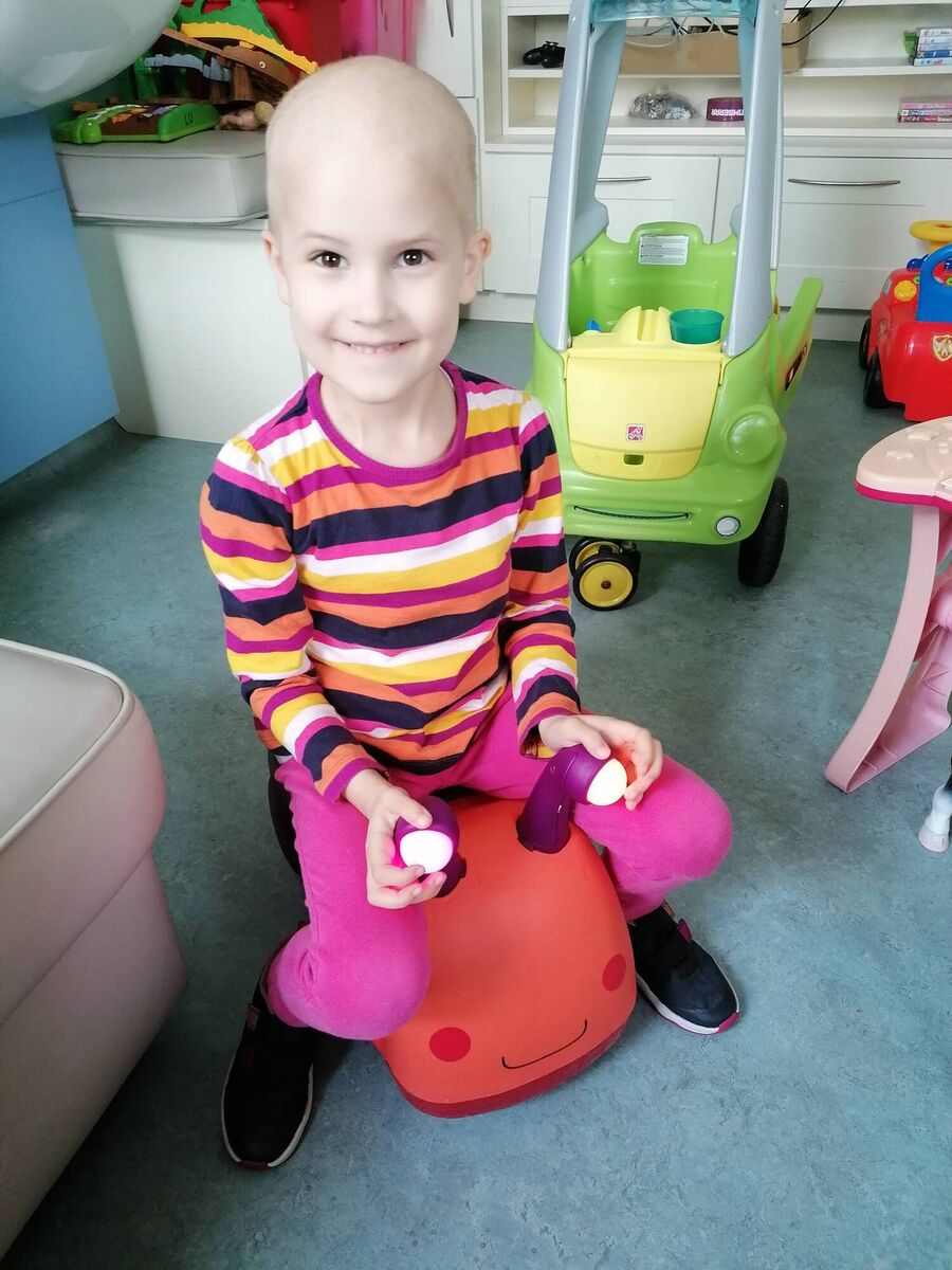 Emma was diagnosed with neuroblastoma, a form of cancer, earlier this year. Emma was diagnosed with neuroblastoma, a form of cancer, earlier this year.