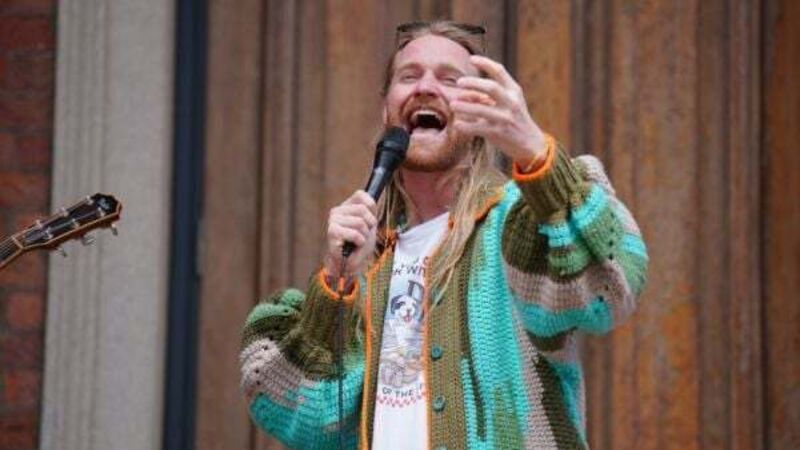 Sam Ryder delights Eurovision fans with impromptu performance on Liverpool docks Sam Ryder delights Eurovision fans with impromptu performance on Liverpool docks