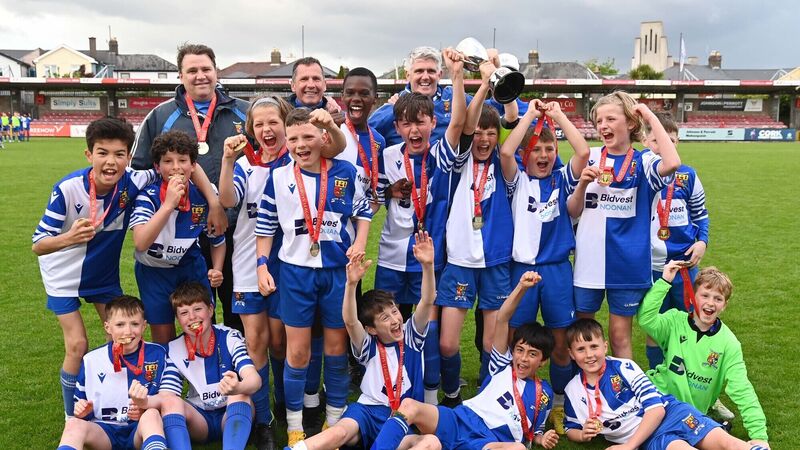 Corinthian Boys hold off Ringmahon Rangers in U12 Cup final at Turner's Cross