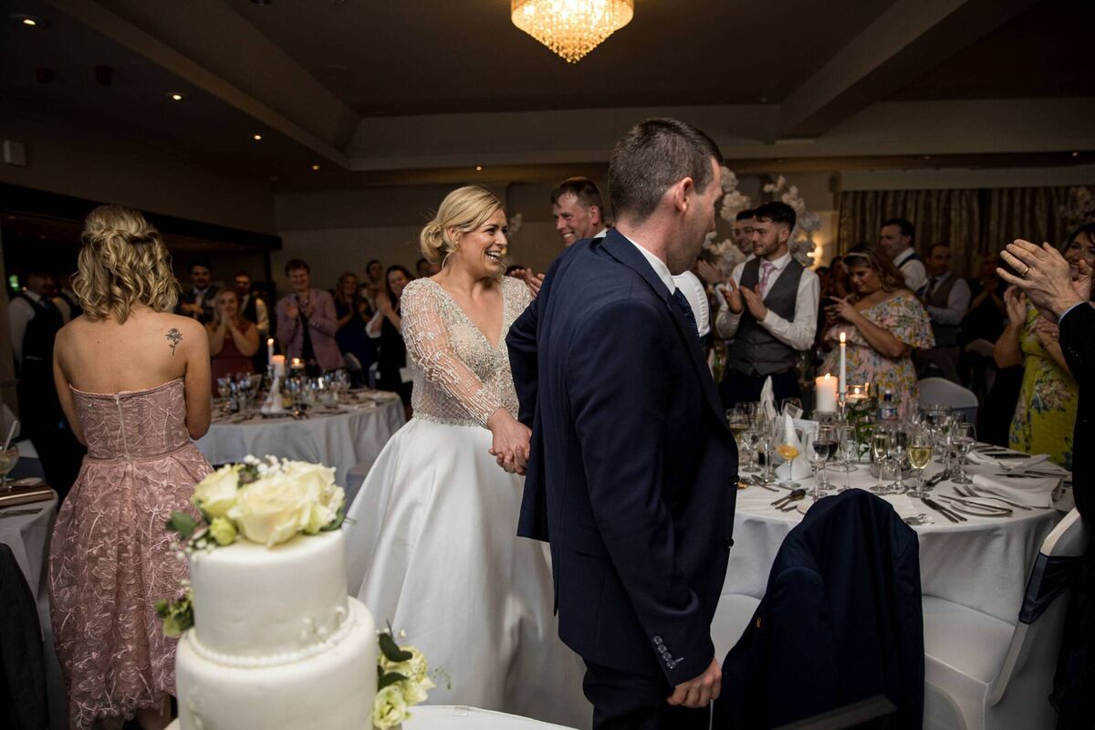 The reception was hosted at Actons in Kinsale.