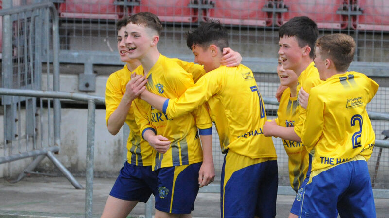 Douglas Hall defeat local rivals Corinthian Boys in U14 cup cracker