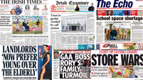 What the papers say: Friday's front pages