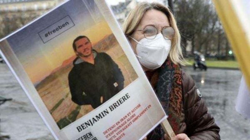 French officials say two freed in Iran, including Irish national, are on way to Paris