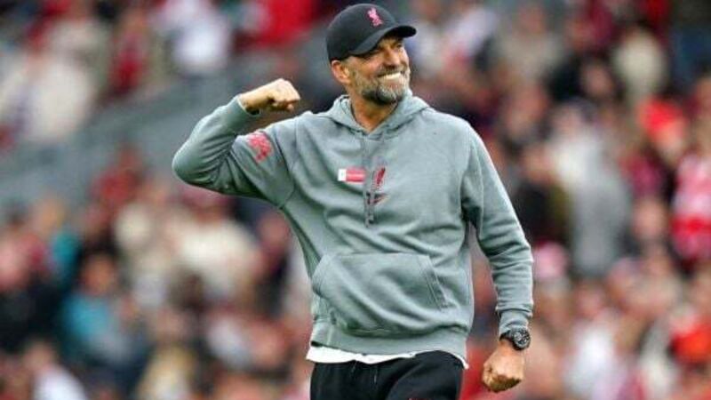 Jurgen Klopp happy Liverpool ‘could show up a little bit’ before end of season Jurgen Klopp happy Liverpool ‘could show up a little bit’ before end of season
