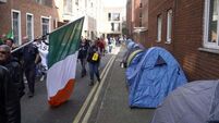 Gardaí respond to anti-migrant protest in Dublin city centre