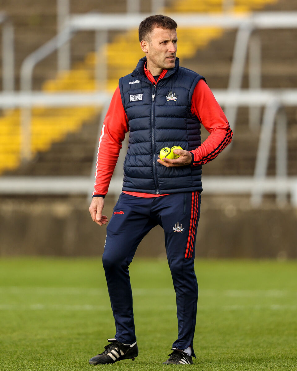 Cork manager Ben O'Connor. Picture: INPHO/Ben Brady