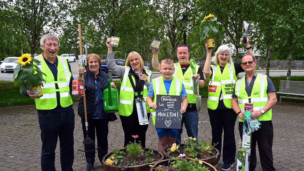Prize for Midleton Tidy Towns group