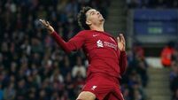 Curtis Jones inspires Liverpool to leave Leicester on the brink