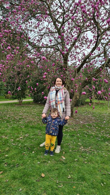 Mum and son, Anna Murphy and Yann.