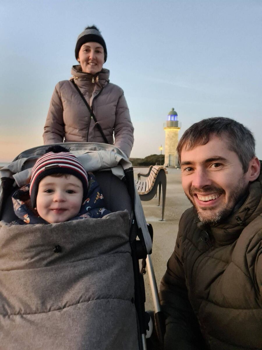The family together.
