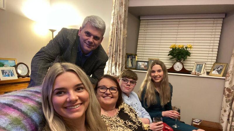'I'm here and I'm alive. I have two gorgeous girls because somebody gave blood'