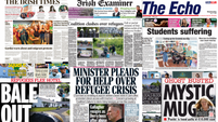 What the papers say: Wednesday's front pages