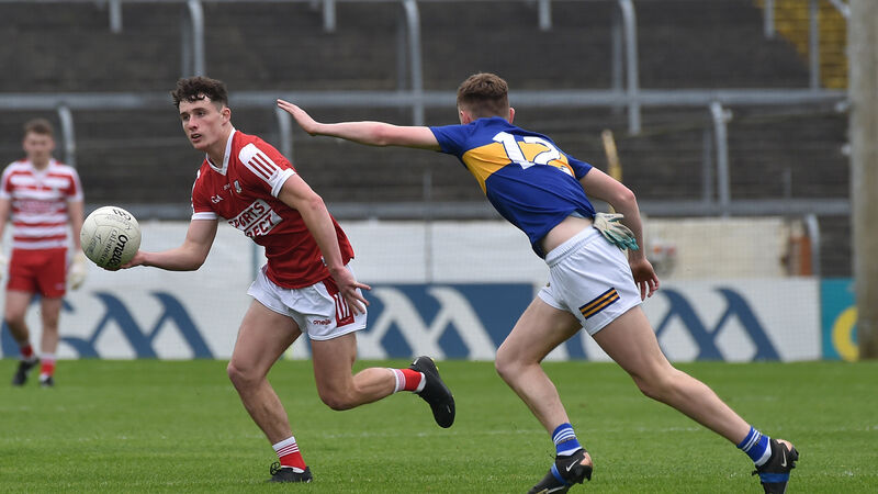 Cork minor footballers hit five goals against Tipp to secure Munster final spot