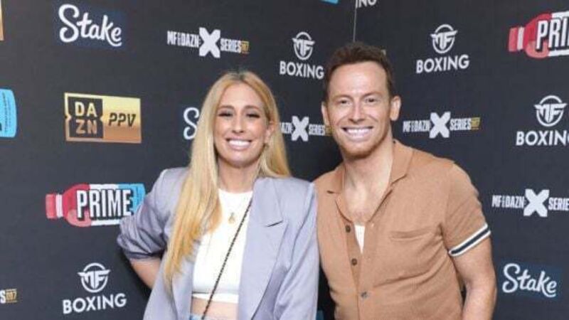 Joe Swash says Stacey Solomon ‘puked all over his bathroom’ when they first met Joe Swash says Stacey Solomon ‘puked all over his bathroom’ when they first met