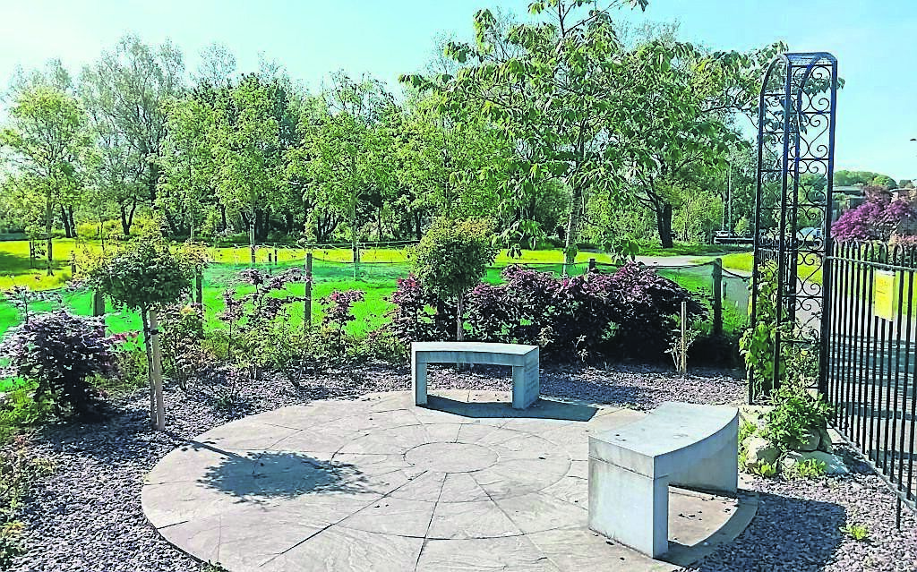 Idyllic space dedicated to the late Tidy Towns treasurer John Crowley in Carrigaline. The inscription on the seats reads ‘Won’t you come into my garden, I would like my roses to see you’. Idyllic space dedicated to the late Tidy Towns treasurer John Crowley in Carrigaline. The inscription on the seats reads ‘Won’t you come into my garden, I would like my roses to see you’.