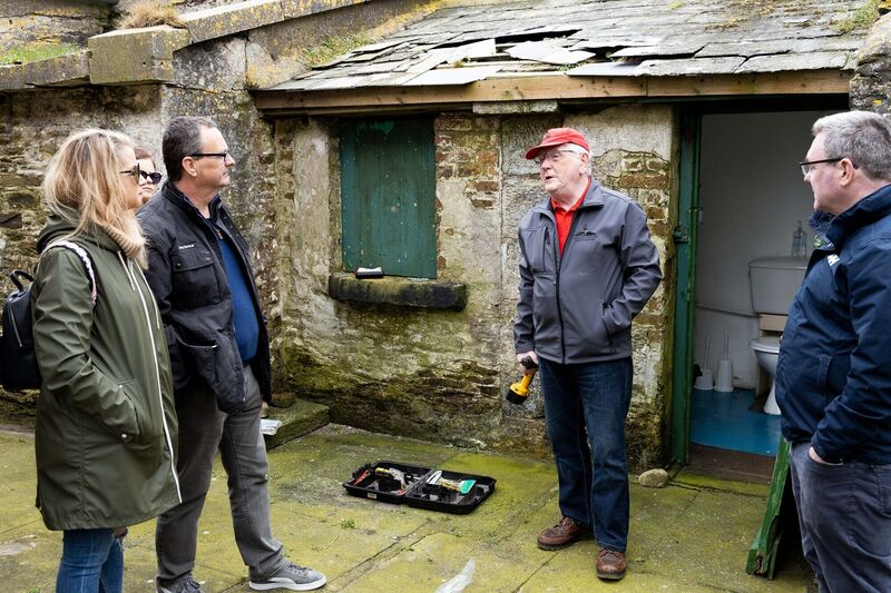 Eddie Fitzgerald with a group of visitors on a tour of Ballycotton Lighthouse with Ballycotton Sea Adventures. Picture: Michael O'Sullivan /OSM PHOTO Eddie Fitzgerald with a group of visitors on a tour of Ballycotton Lighthouse with Ballycotton Sea Adventures. Picture: Michael O'Sullivan /OSM PHOTO