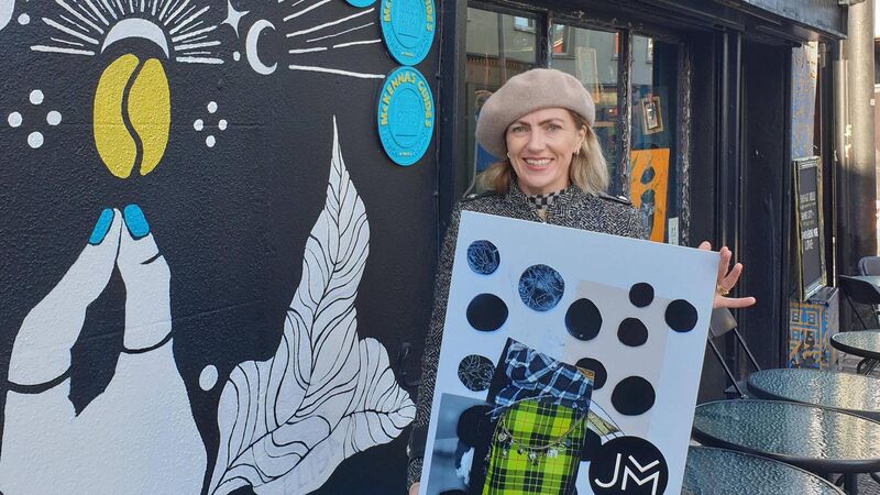 I’m celebrating Cork city life through my art