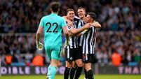Newcastle clinch Champions League qualification with Leicester draw