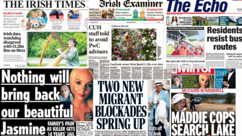 What the papers say: Tuesday's front pages What the papers say: Tuesday's front pages