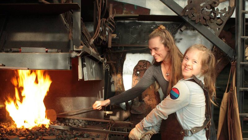 Young Cork blacksmith Jessie has got many irons in the fire Young Cork blacksmith Jessie has got many irons in the fire