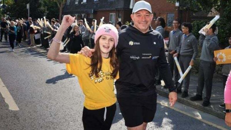 Rory Best finishes 330km endurance walk fundraiser for child cancer services Rory Best finishes 330km endurance walk fundraiser for child cancer services