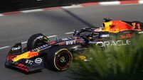 Max Verstappen sets practice pace after Carlos Sainz crashes