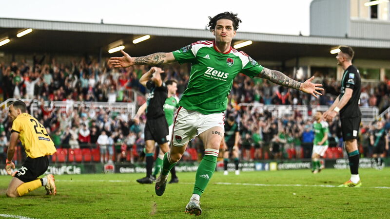 Cork City beat Shamrock Rovers after three red cards at Turner's Cross