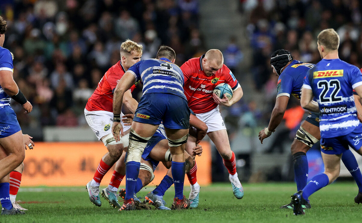 Munster’s Keith Earls on the attack. Picture: INPHO/James Crombie