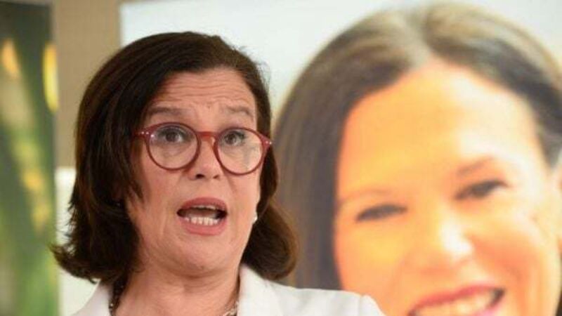 Planning for border poll can happen while restoring Stormont, Mary Lou McDonald says