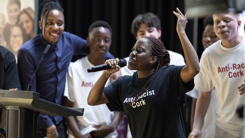 Pictures: Youth-led Cork summit shares stories of racism