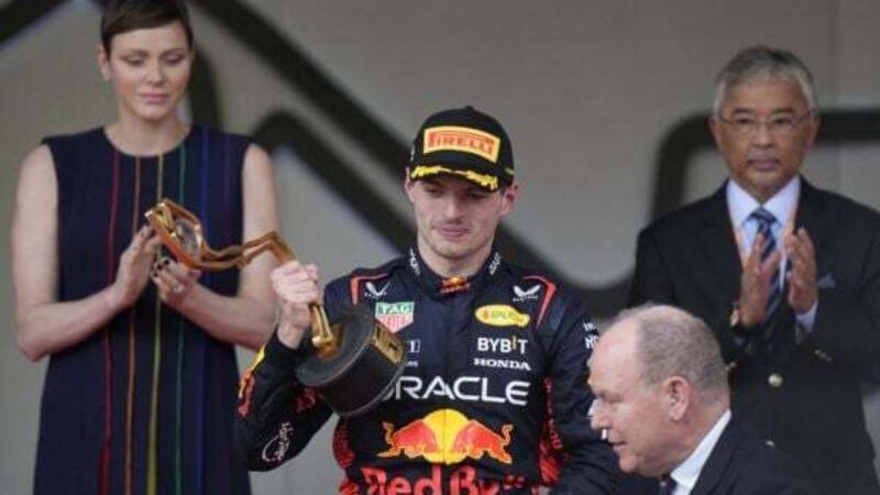 Monaco Grand Prix: Max Verstappen defies rain and Fernando Alonso threat to win
