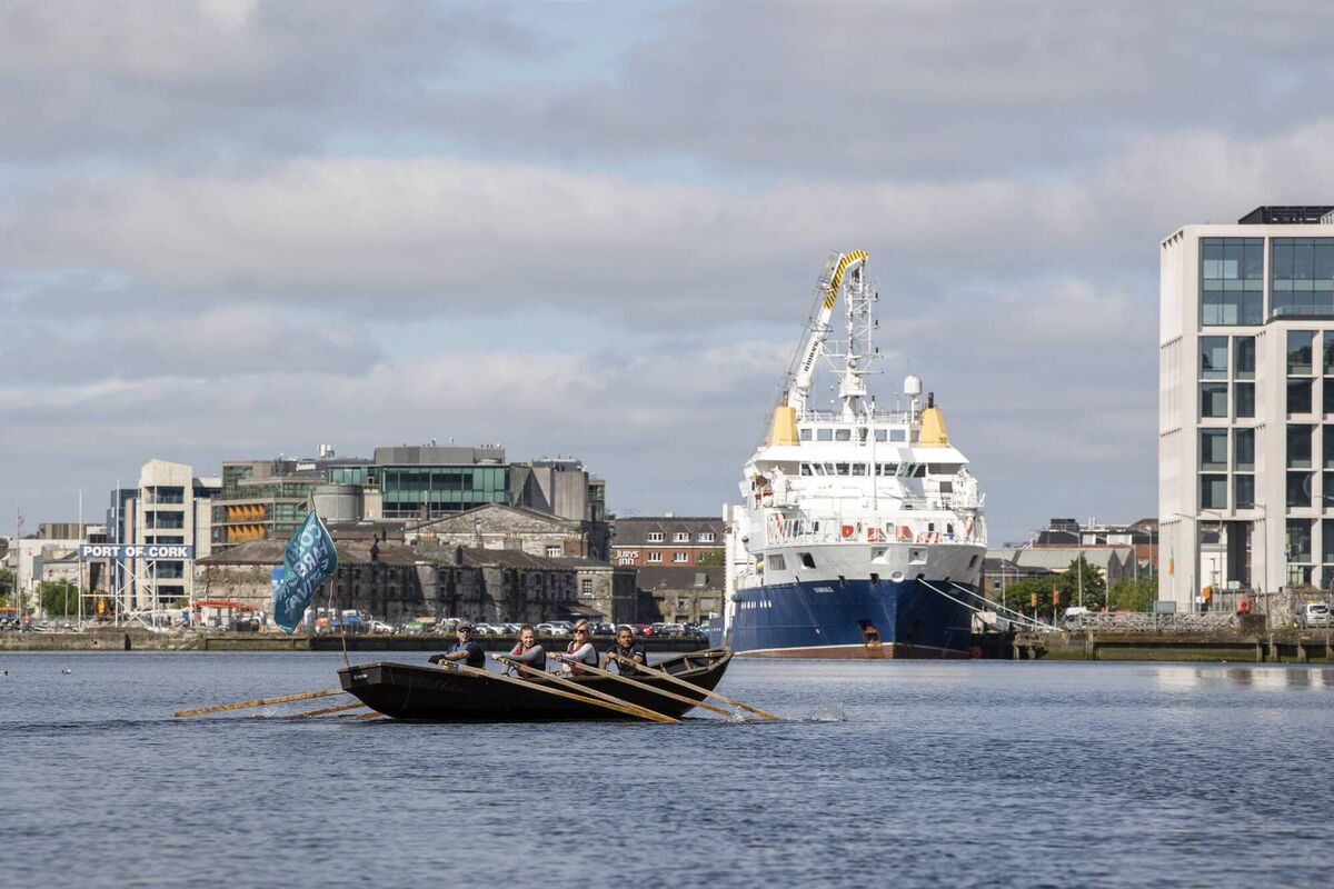 Ardmore Shipping training for the Ocean to City Race which takes place this Saturday, June 3, as part of Cork Harbour Festival from June 2-11. Picture: Clare Keogh Ardmore Shipping training for the Ocean to City Race which takes place this Saturday, June 3, as part of Cork Harbour Festival from June 2-11. Picture: Clare Keogh