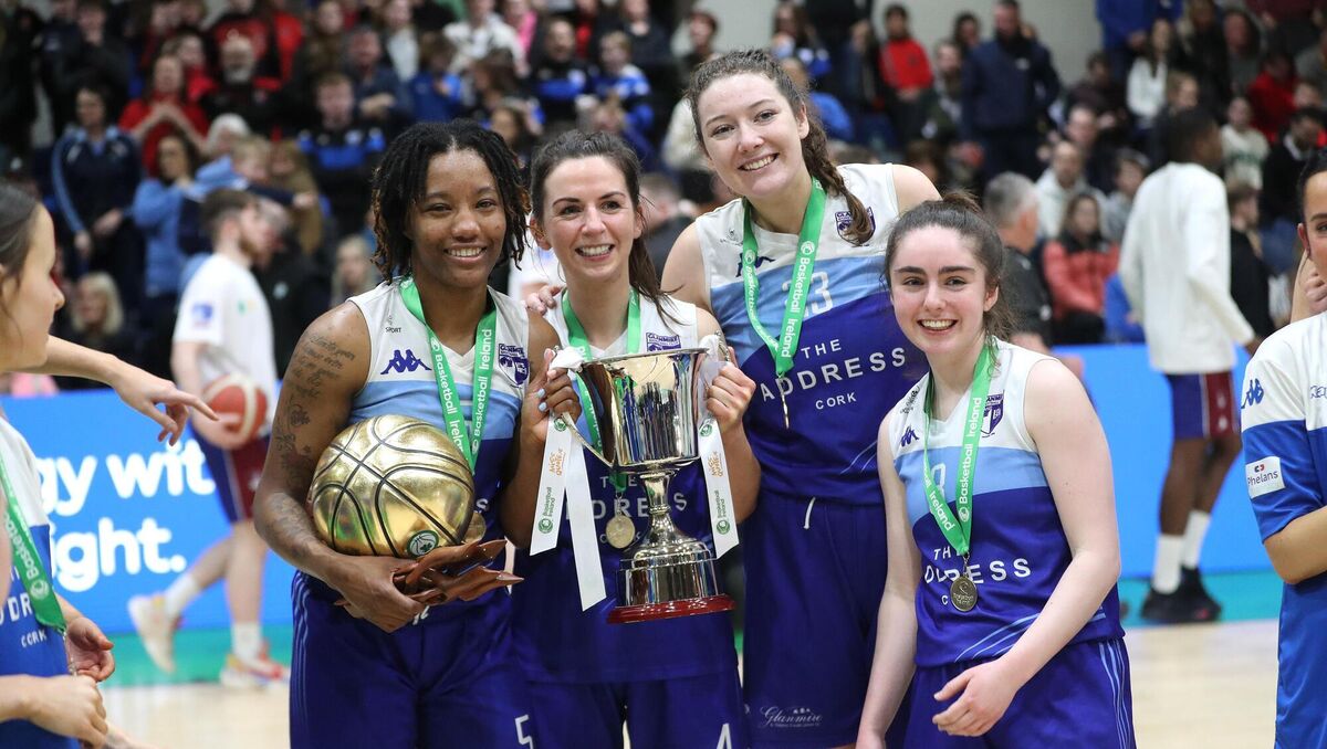 The Address UCC Glanmire's Brittany Byrd, Aine McKenna, Amy Dooley and Annaliese Murphy The Address UCC Glanmire's Brittany Byrd, Aine McKenna, Amy Dooley and Annaliese Murphy