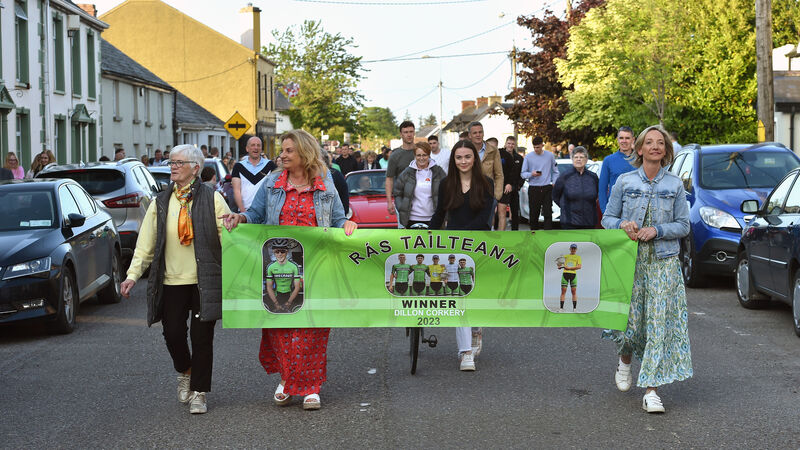 PICS: Banteer locals turn out in force for victory parade in honour of Rás Tailteann 2023 winner Dillon Corkery PICS: Banteer locals turn out in force for victory parade in honour of Rás Tailteann 2023 winner Dillon Corkery
