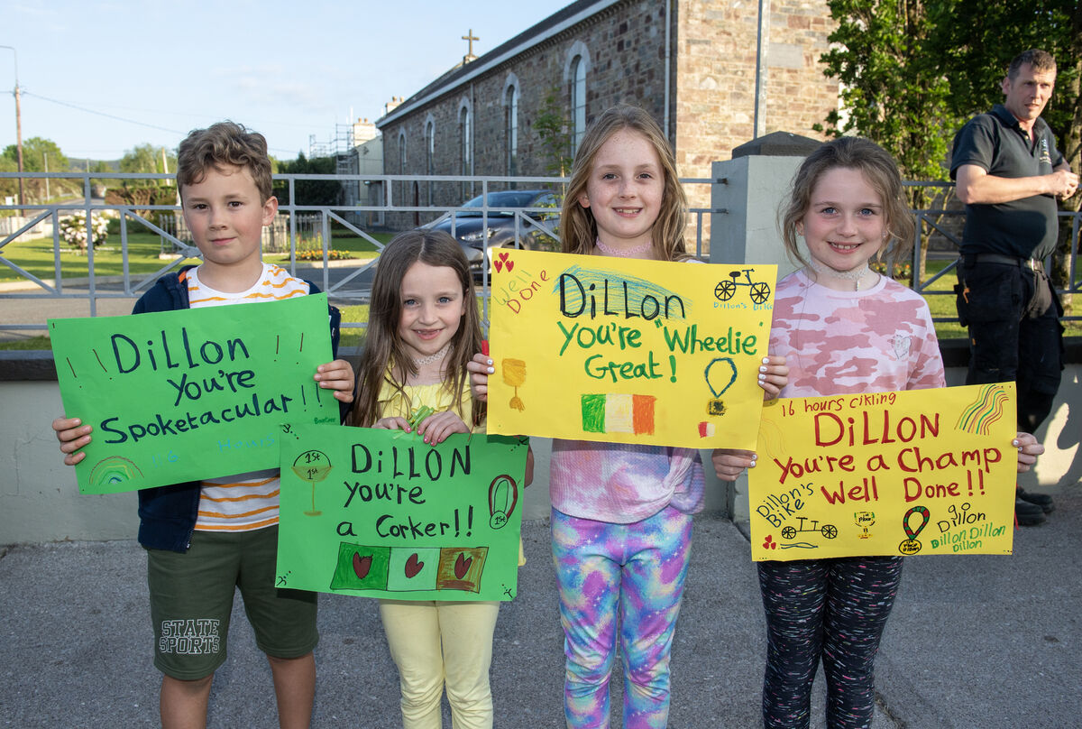 Shay Gallagher, Kitty Buckley, Georgie Gallagher and Daisy Buckley at the victory parade. Shay Gallagher, Kitty Buckley, Georgie Gallagher and Daisy Buckley at the victory parade.